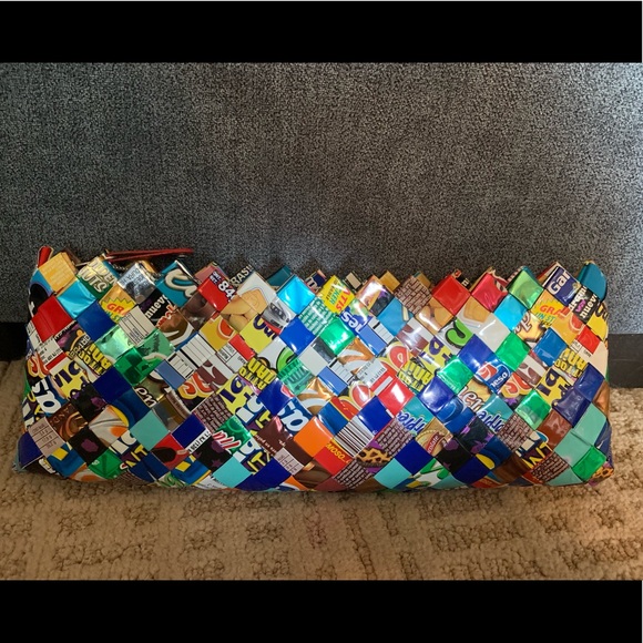 Nahui Ollin Bags Nahui Ollin Arm Candy Tutti Frutti Wrapper Clutch